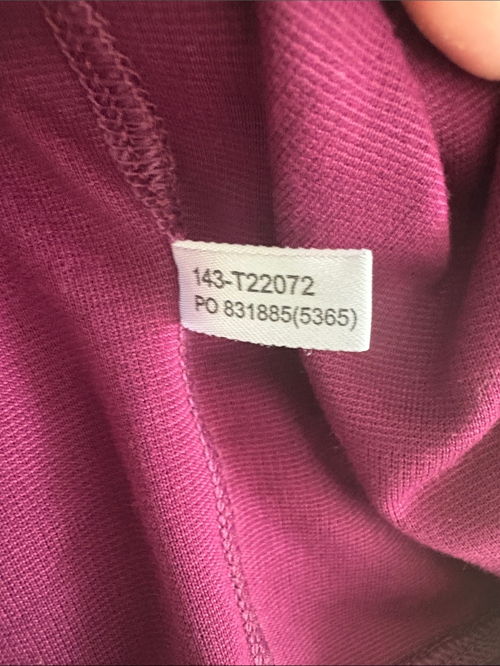 Tommy Bahama Men's Performance Qtr-Zip Pullover Magenta Sz XL - Picture 6 of 6